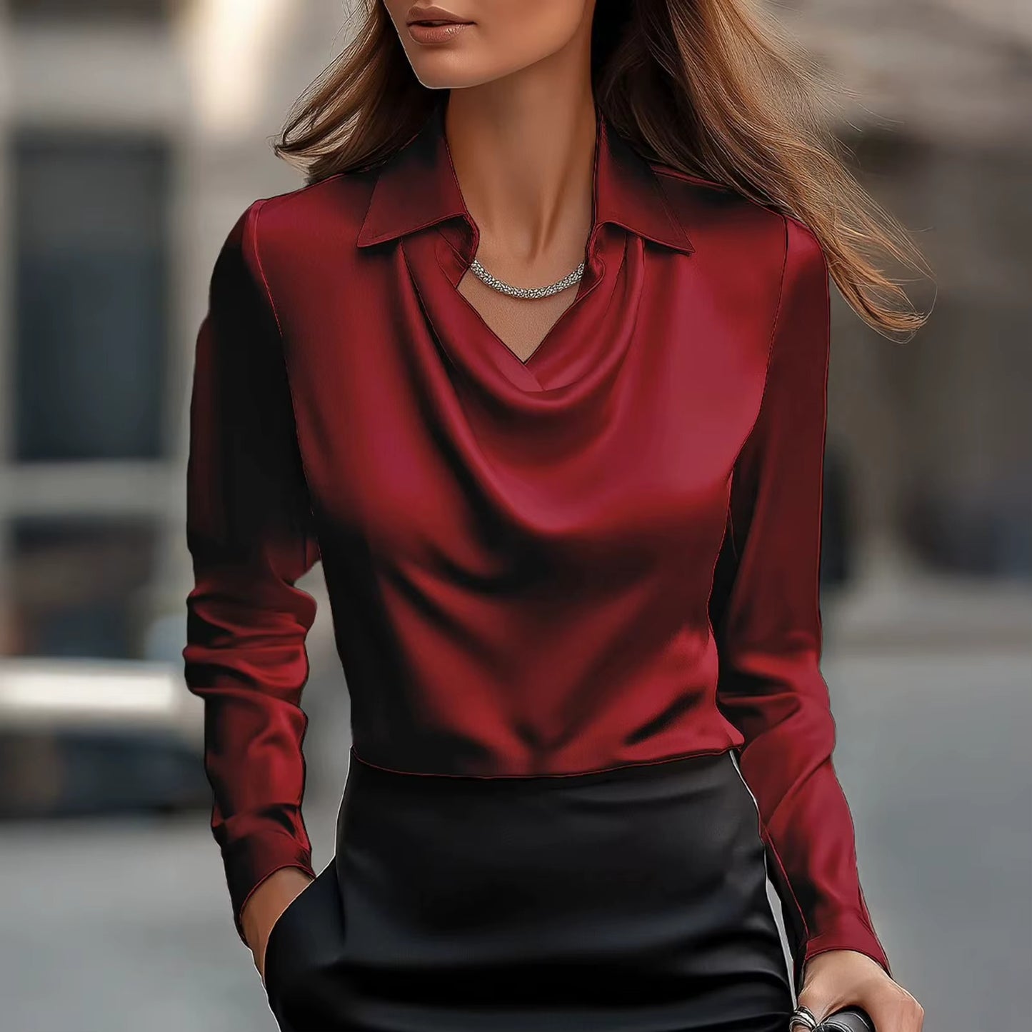 Vanity - Camicetta Elegante in raso